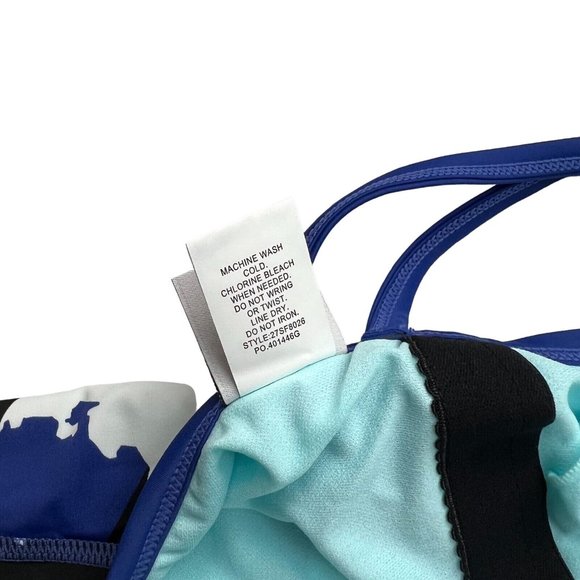 Champion Signature Racer One Piece Swimsuit Size SMALL 4 6 Strappy Back 27SF8026 - Picture 6 of 8